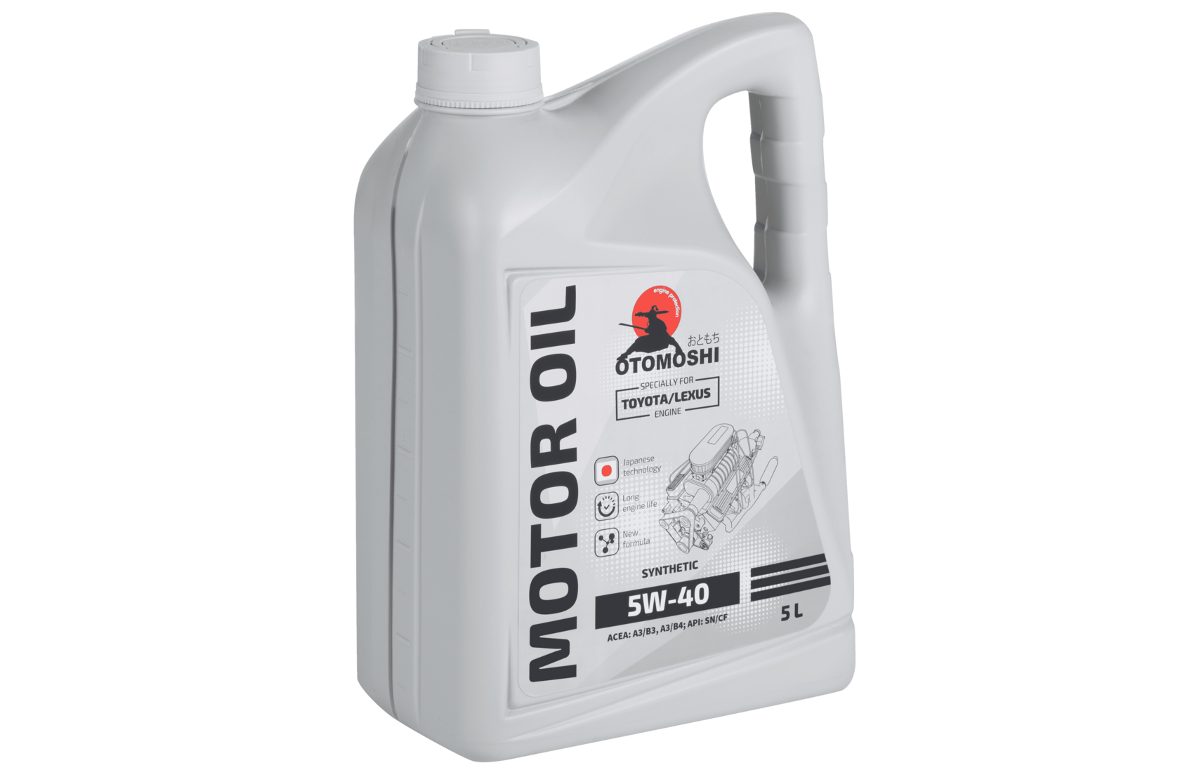 Моторное масло 5W-40 OTOMOSHI for Toyota/Lexus - 5 л