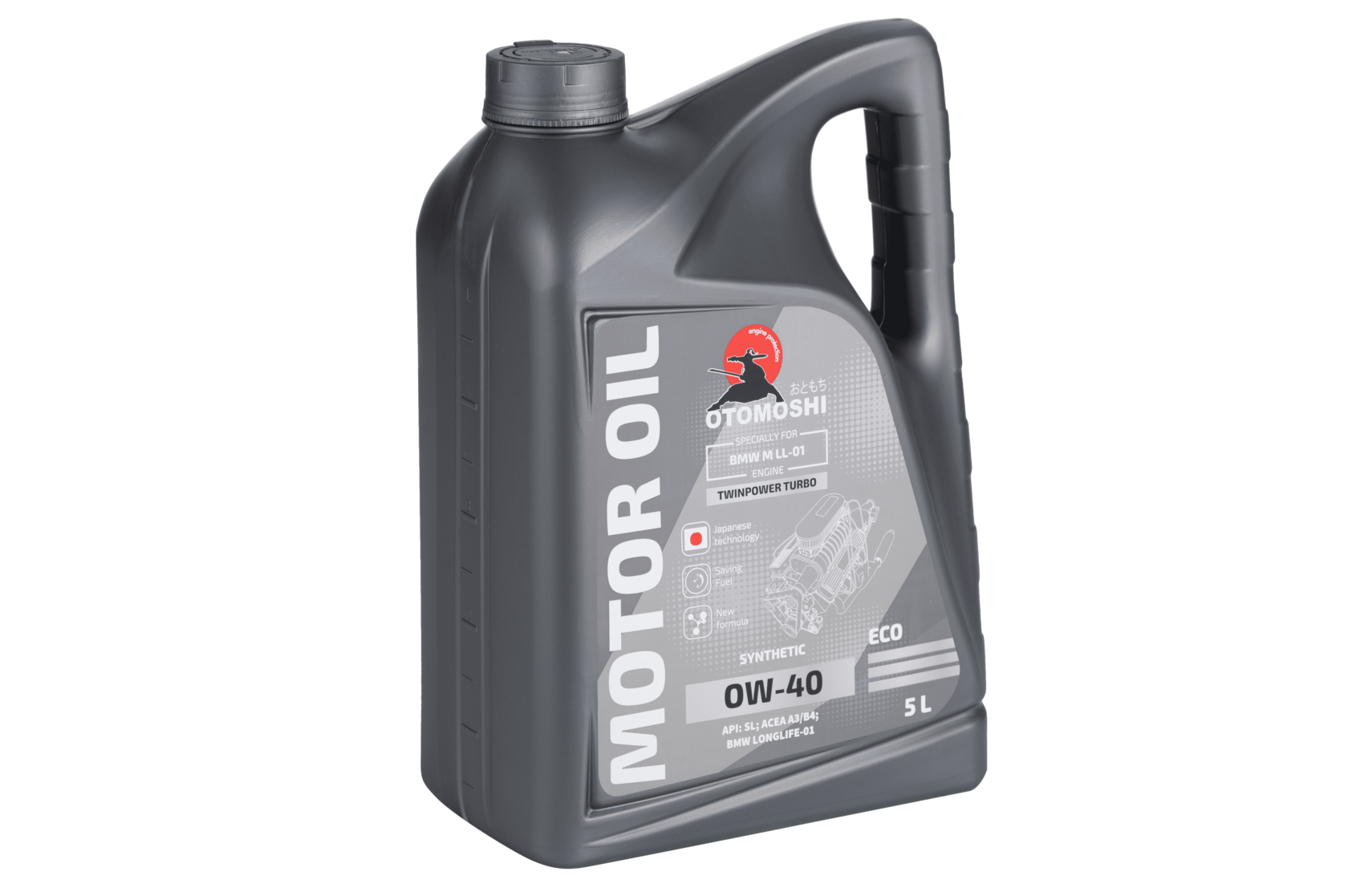 Моторное масло 0W-40 OTOMOSHI Eco Twinpower Turbo for BMW M ll-01 - 5 л