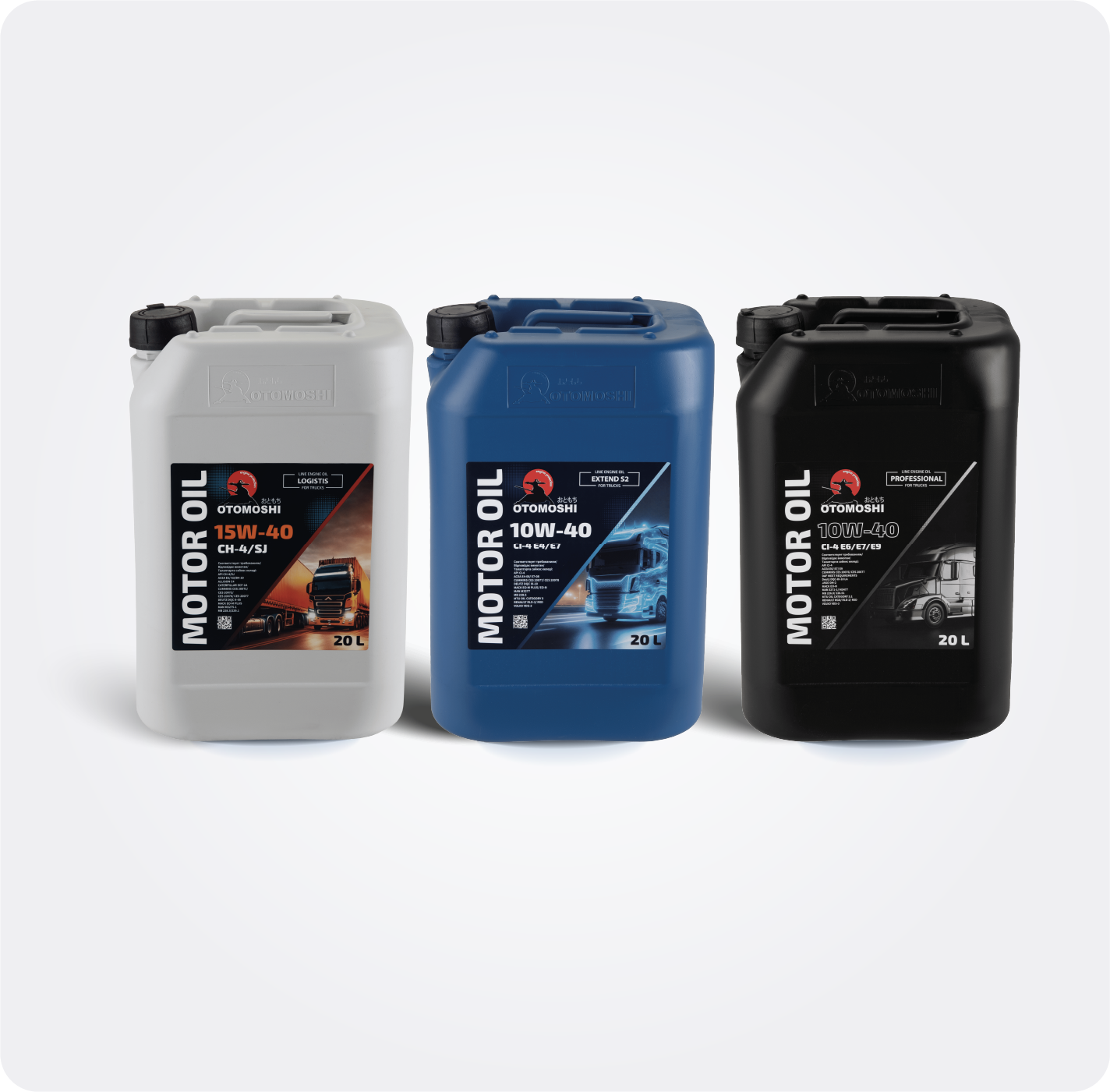 Моторные масла для грузовых автомобилей