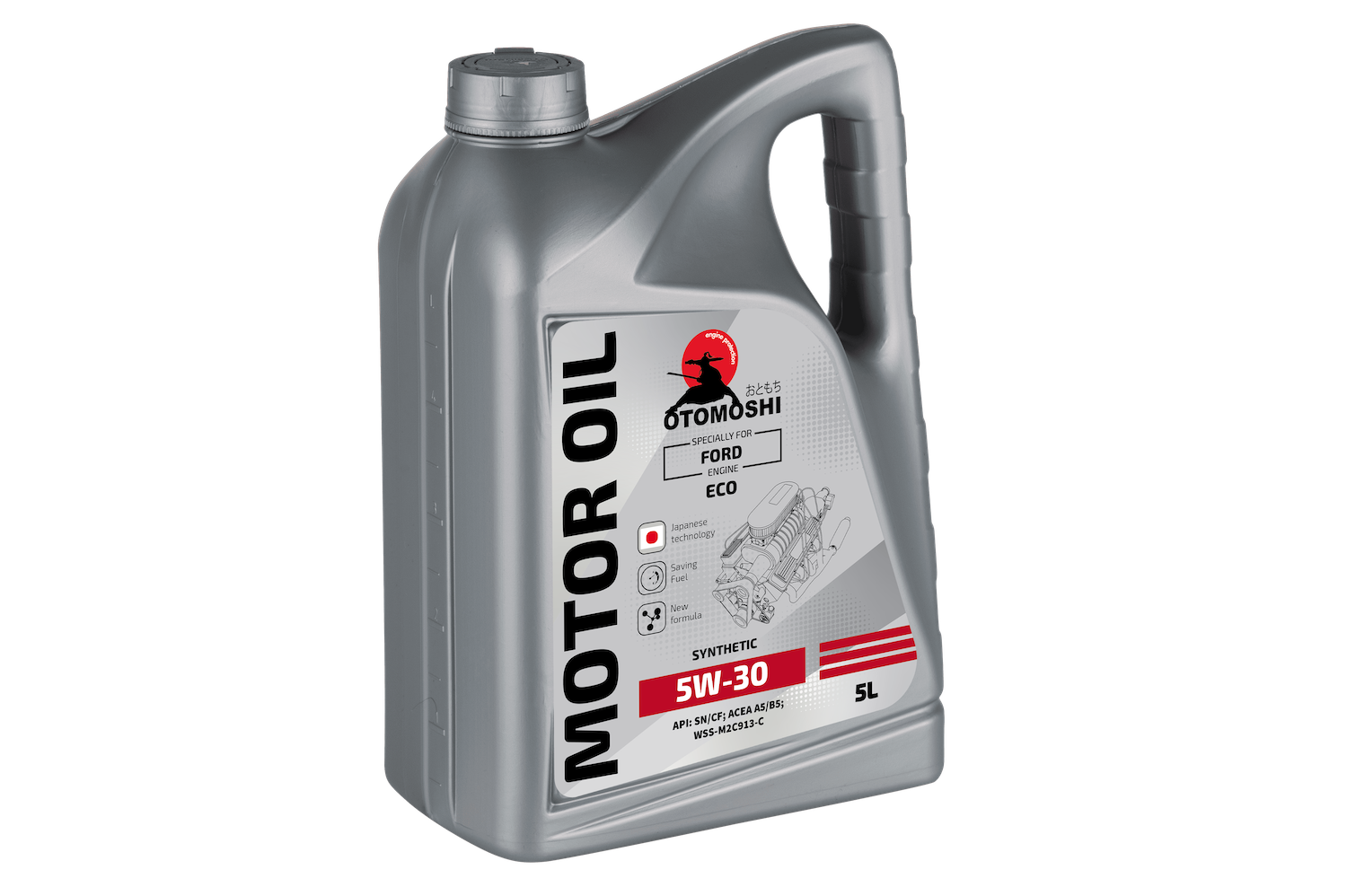 Моторное масло OTOMOSHI Eco for Ford 5w-30 - 5 л