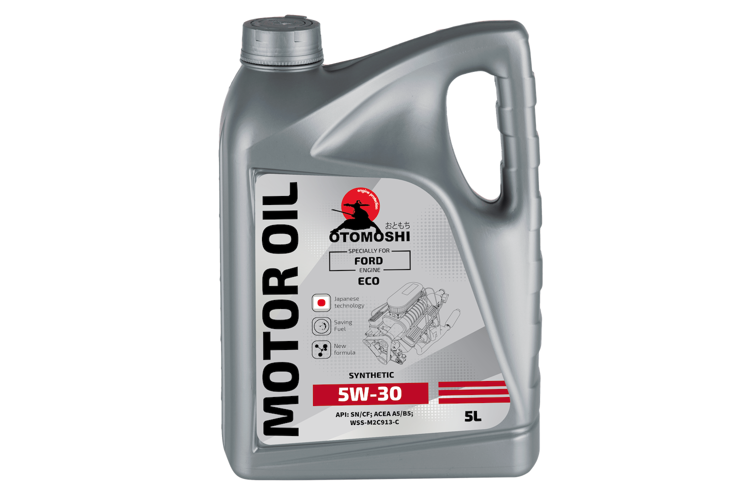 Моторное масло OTOMOSHI Eco for Ford 5w-30 - 5 л
