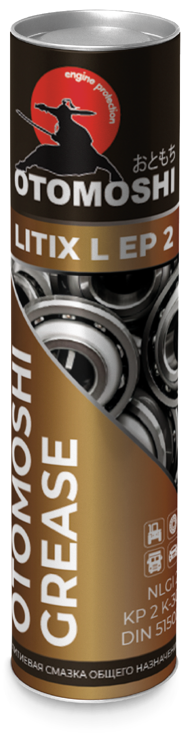 Литиевая смазка OTOMOSHI GREASE LITIX L EP 2 - 400g